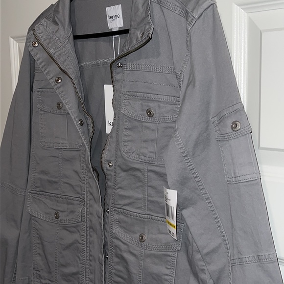 SIZE - MEDIUM COAT GREY - Picture 4 of 12